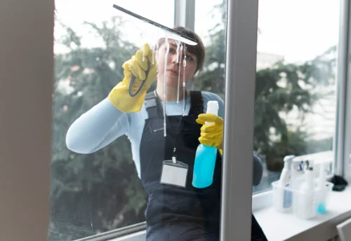 Nettoyage de vitres intérieures et extérieures à Venthon